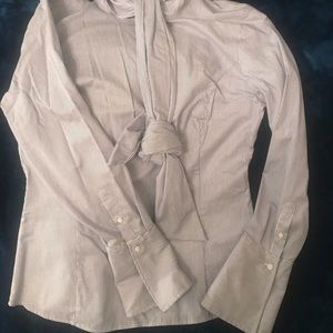 Banana Republic Long sleeve with Tie